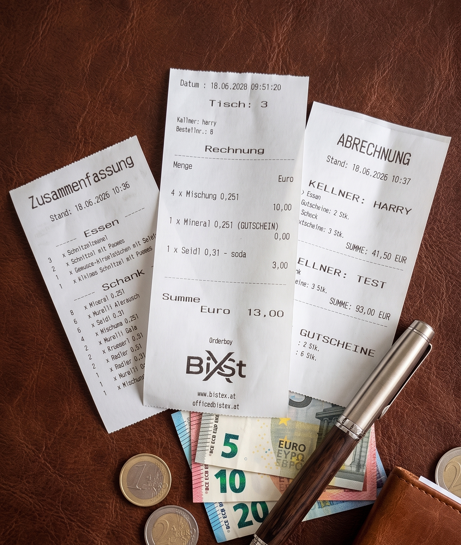 Orderboy Küche Bon Ausdruck